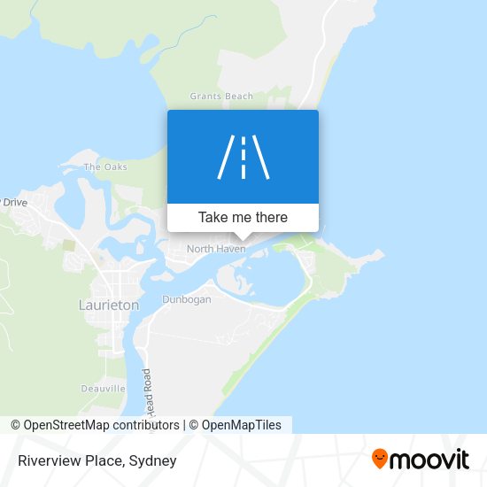 Riverview Place map