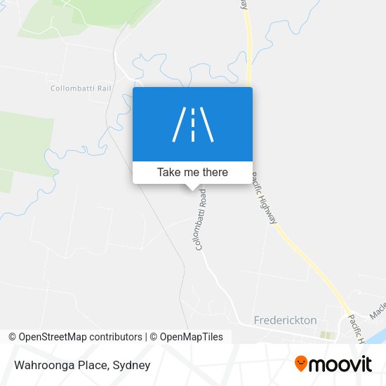 Wahroonga Place map