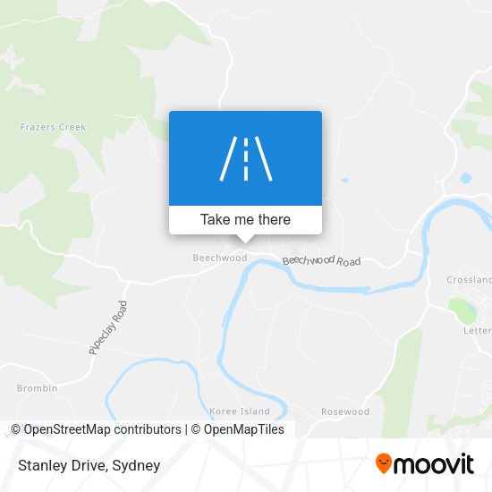 Stanley Drive map
