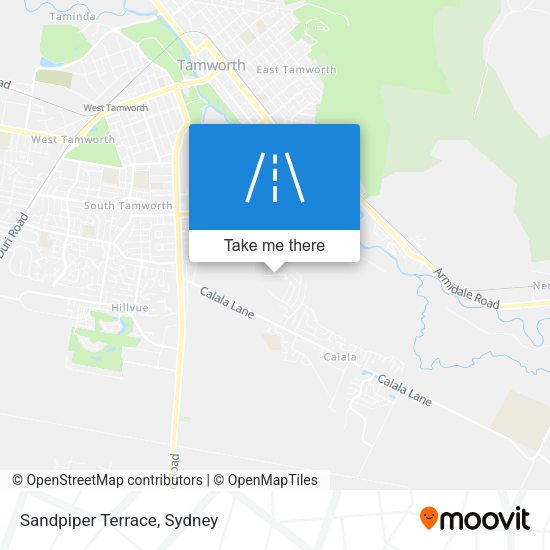 Sandpiper Terrace map