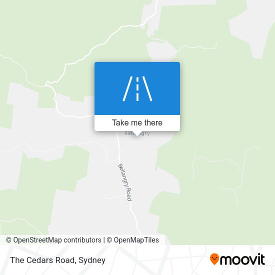 The Cedars Road map