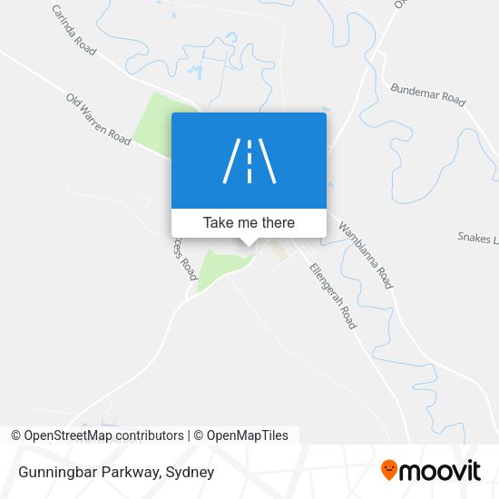 Gunningbar Parkway map
