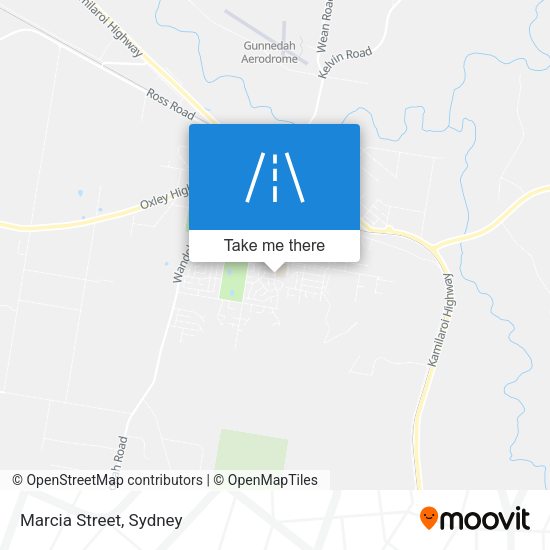 Marcia Street map