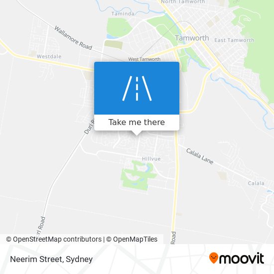 Neerim Street map