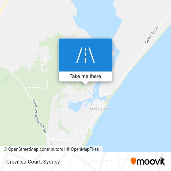 Grevillea Court map