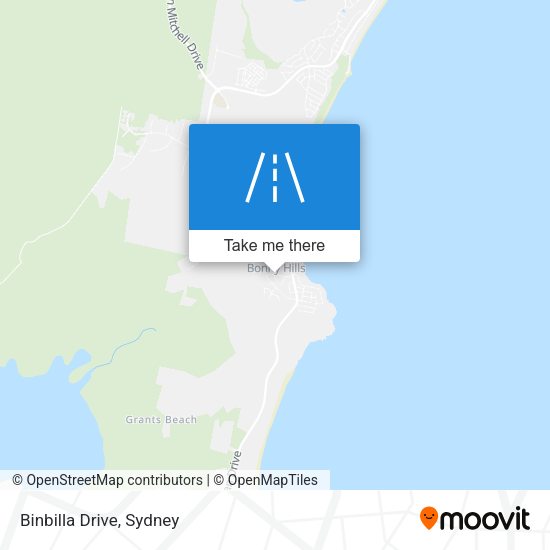 Binbilla Drive map