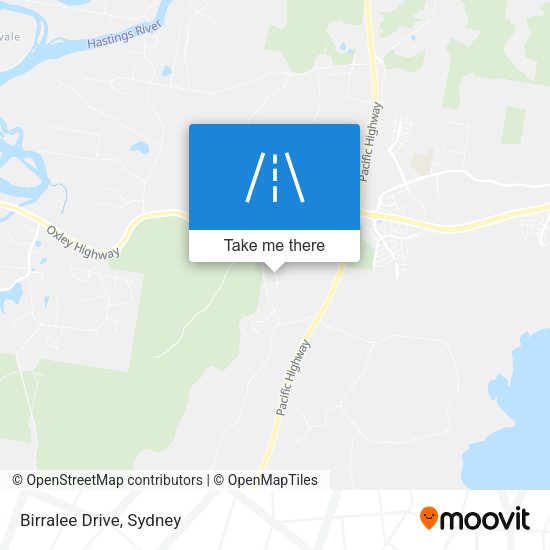 Birralee Drive map