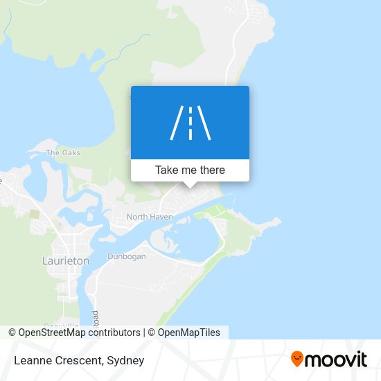 Leanne Crescent map