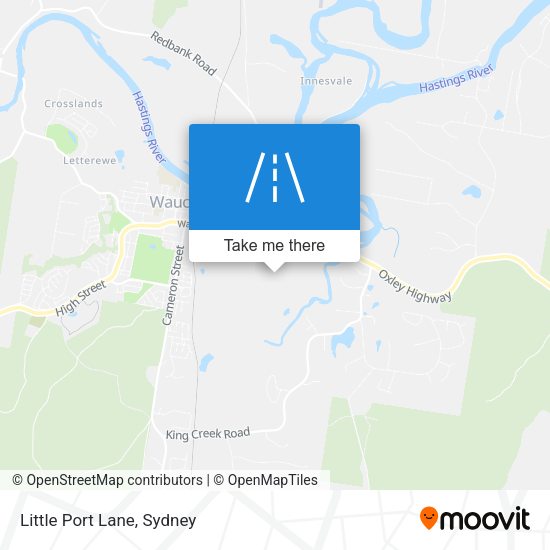 Little Port Lane map