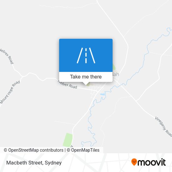 Macbeth Street map