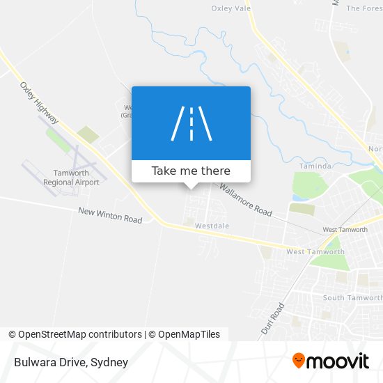 Bulwara Drive map