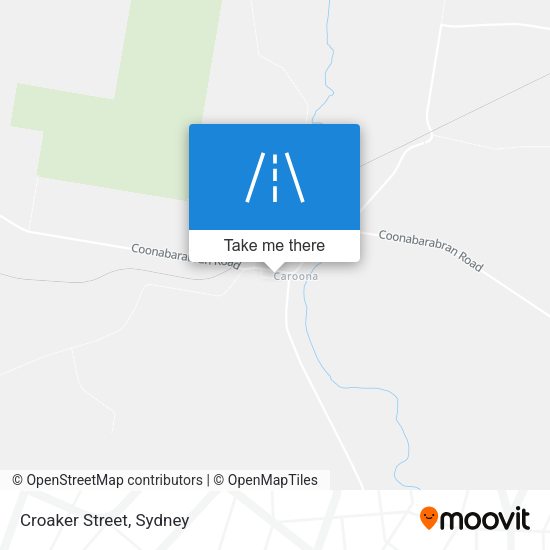 Croaker Street map
