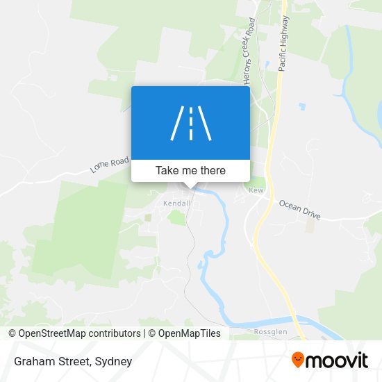 Graham Street map
