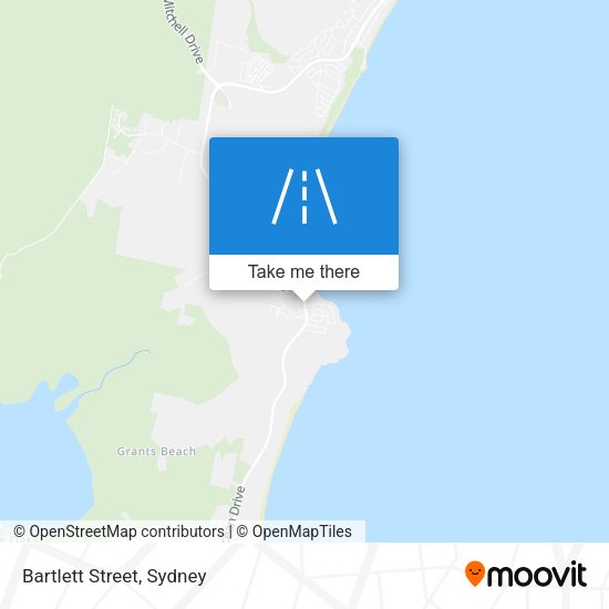 Bartlett Street map
