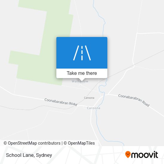 School Lane map