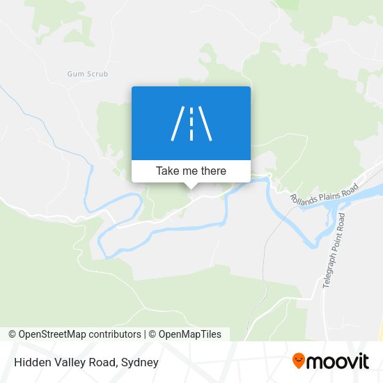 Hidden Valley Road map