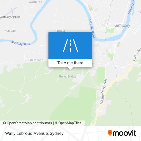Wally Lebrouq Avenue map