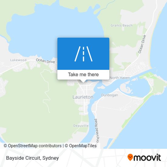 Bayside Circuit map