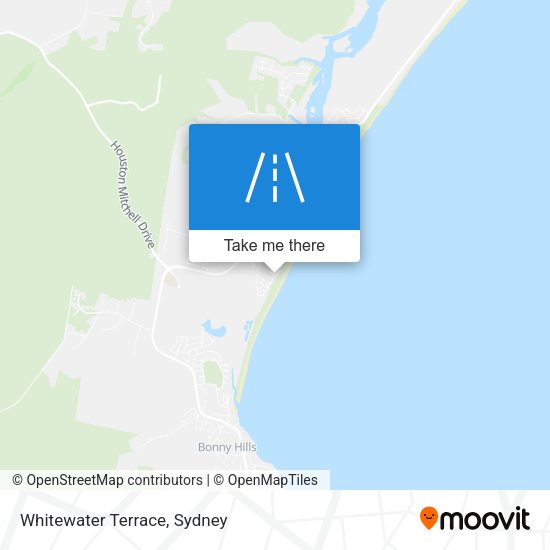 Whitewater Terrace map