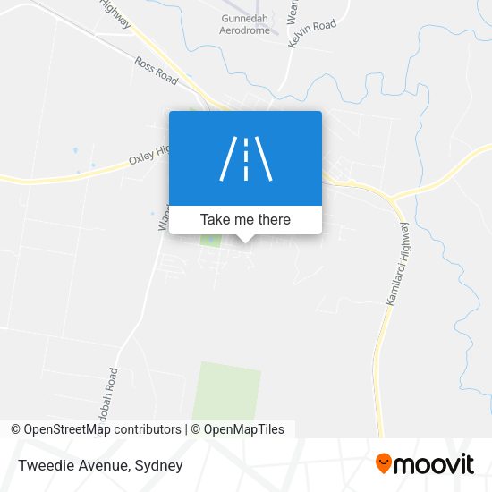 Tweedie Avenue map