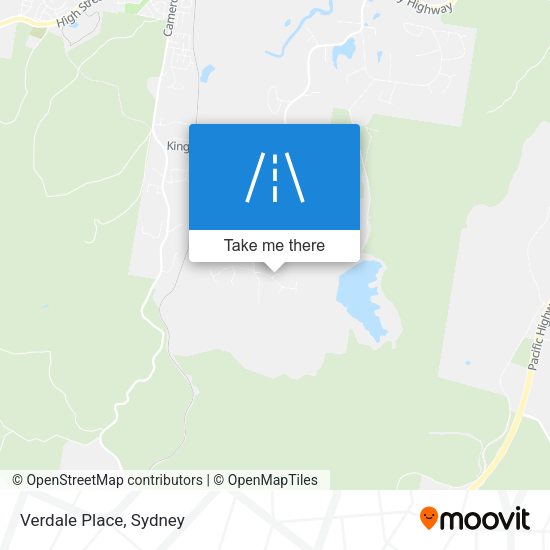 Verdale Place map