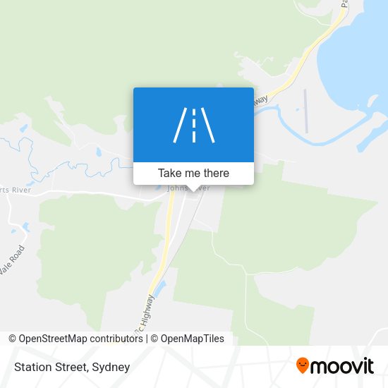 Station Street map