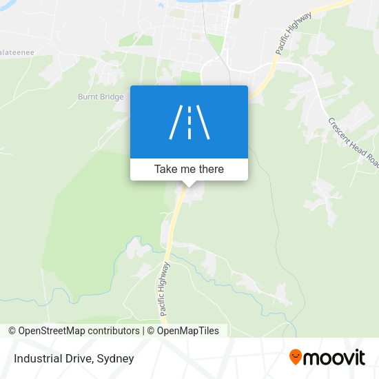 Industrial Drive map