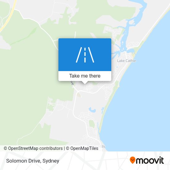 Solomon Drive map