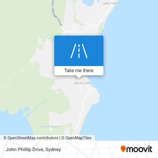 John Phillip Drive map