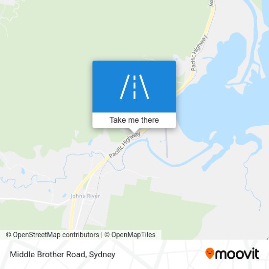 Middle Brother Road map