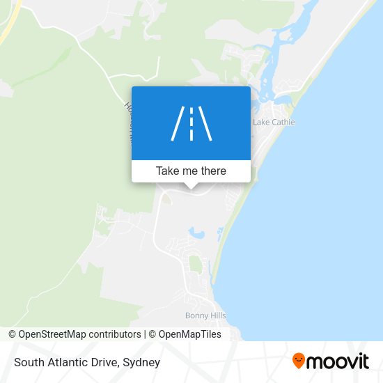South Atlantic Drive map
