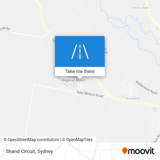 Shand Circuit map