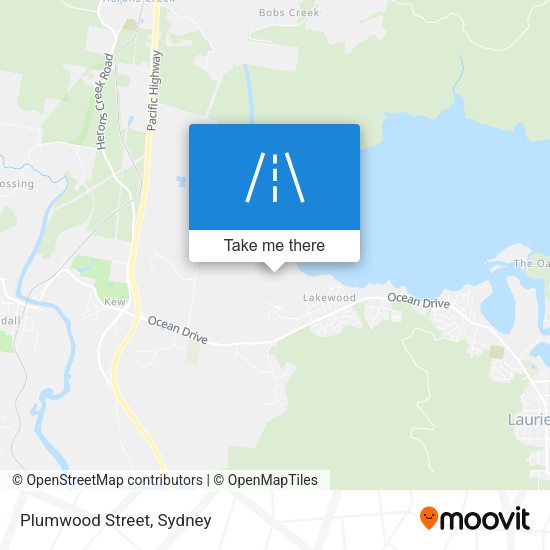 Plumwood Street map