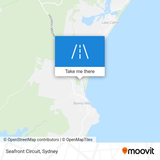 Seafront Circuit map