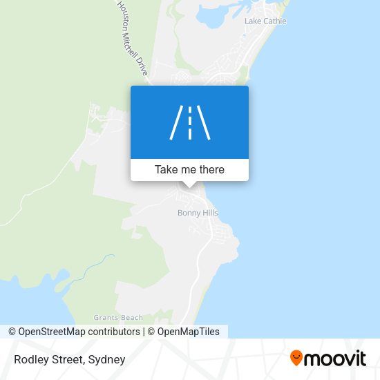 Rodley Street map
