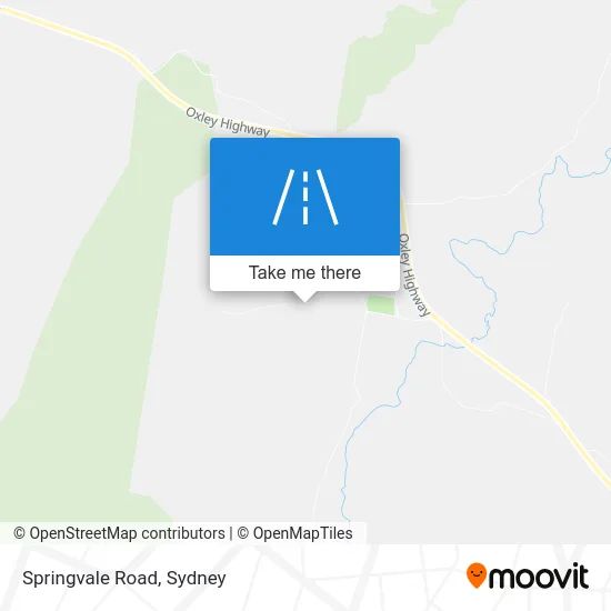 Mapa Springvale Road