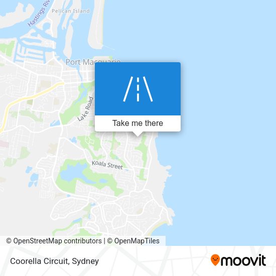 Coorella Circuit map