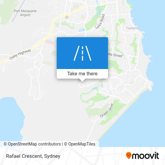 Mapa Rafael Crescent