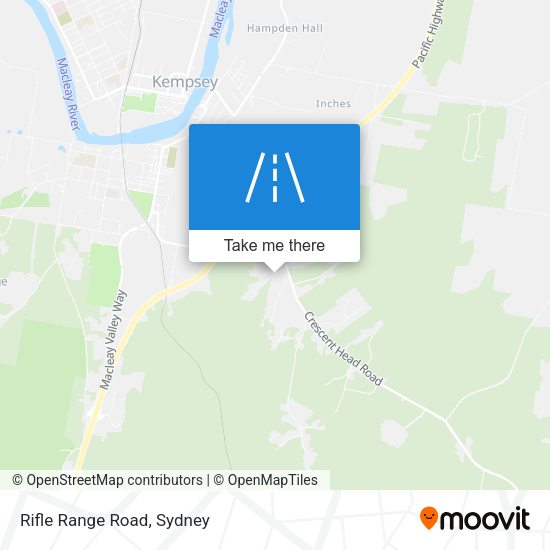 Rifle Range Road map