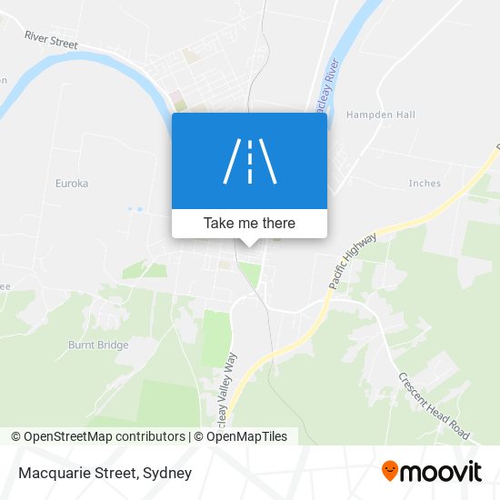 Macquarie Street map