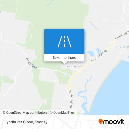 Lyndhurst Close map