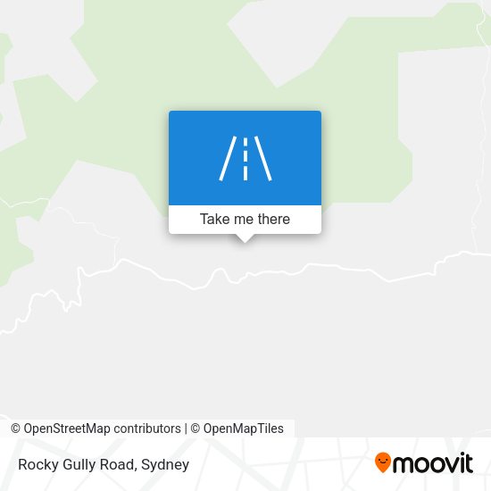 Rocky Gully Road map