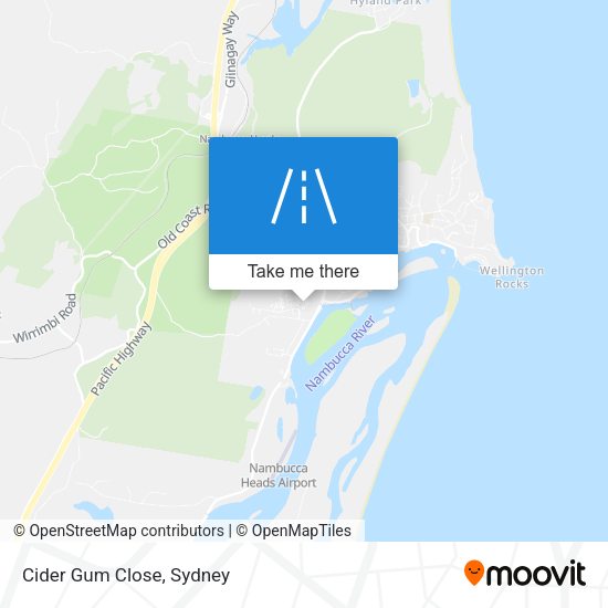 Cider Gum Close map