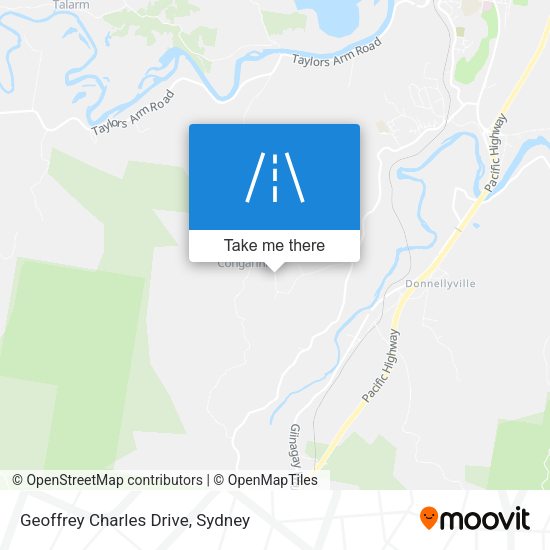 Geoffrey Charles Drive map