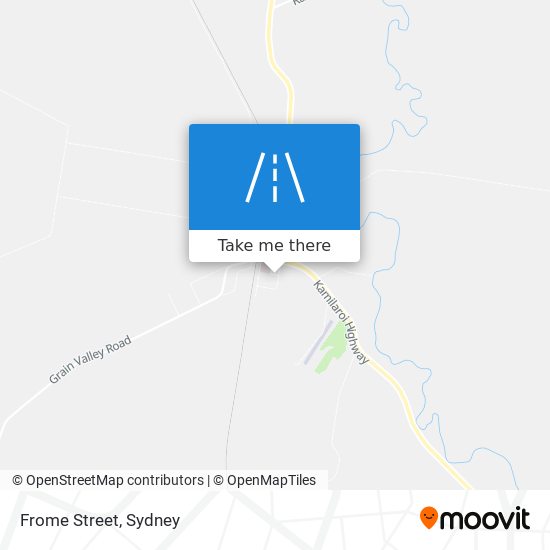 Frome Street map