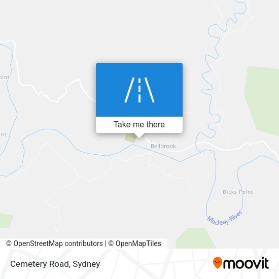 Cemetery Road map