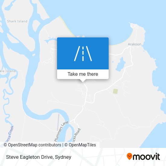 Steve Eagleton Drive map