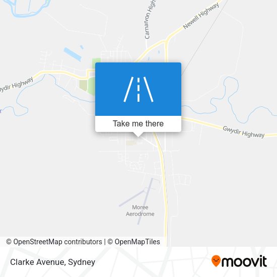 Clarke Avenue map
