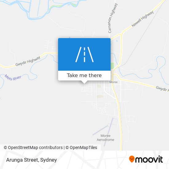 Arunga Street map