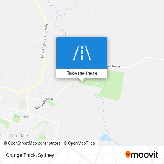 Orange Track map